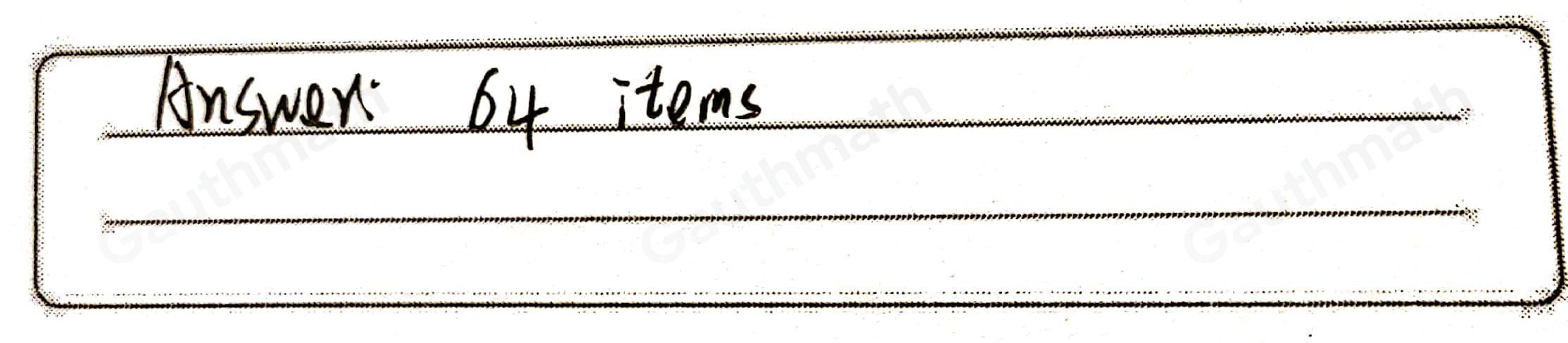 In an 80-item test, the passing mark is the 80th percentile. Which of the following statements is true? * The students should answer at least 64 items correctly to pass the test. The students should answer at least 60 items correctly to pass the test. The students should answer at most 64 items correctly to pass the test. The students should answer at most 60 items correctly to pass the test.