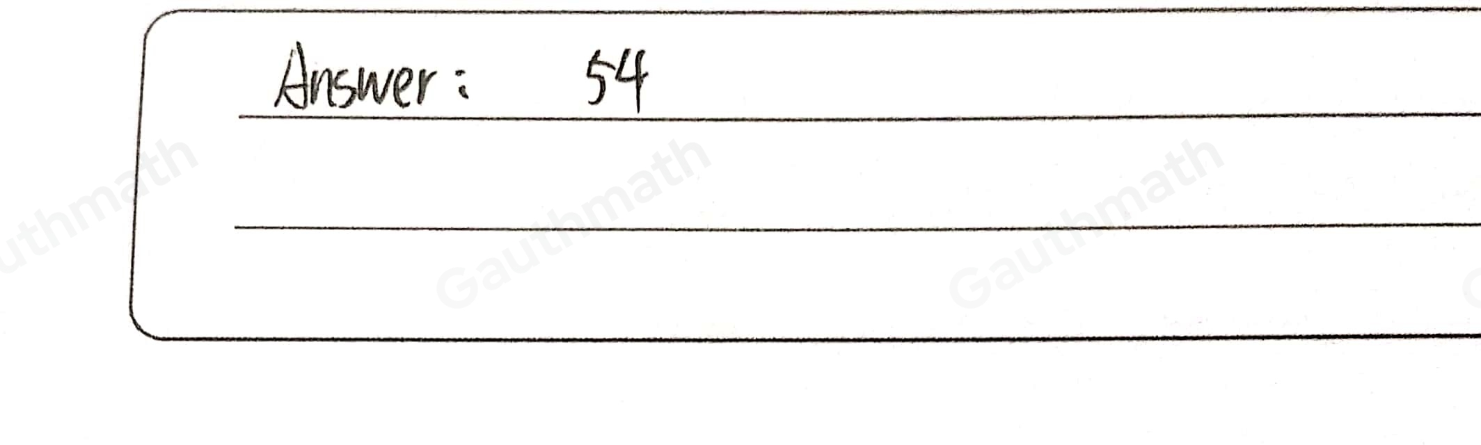 Write down a multiple of 9 between 48 and 57.