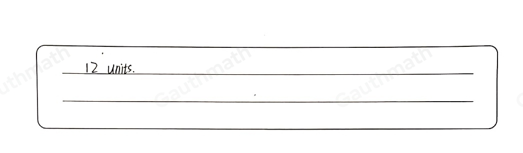 What is the length of line segment DG? 4 units 7 units 12 units 23 units