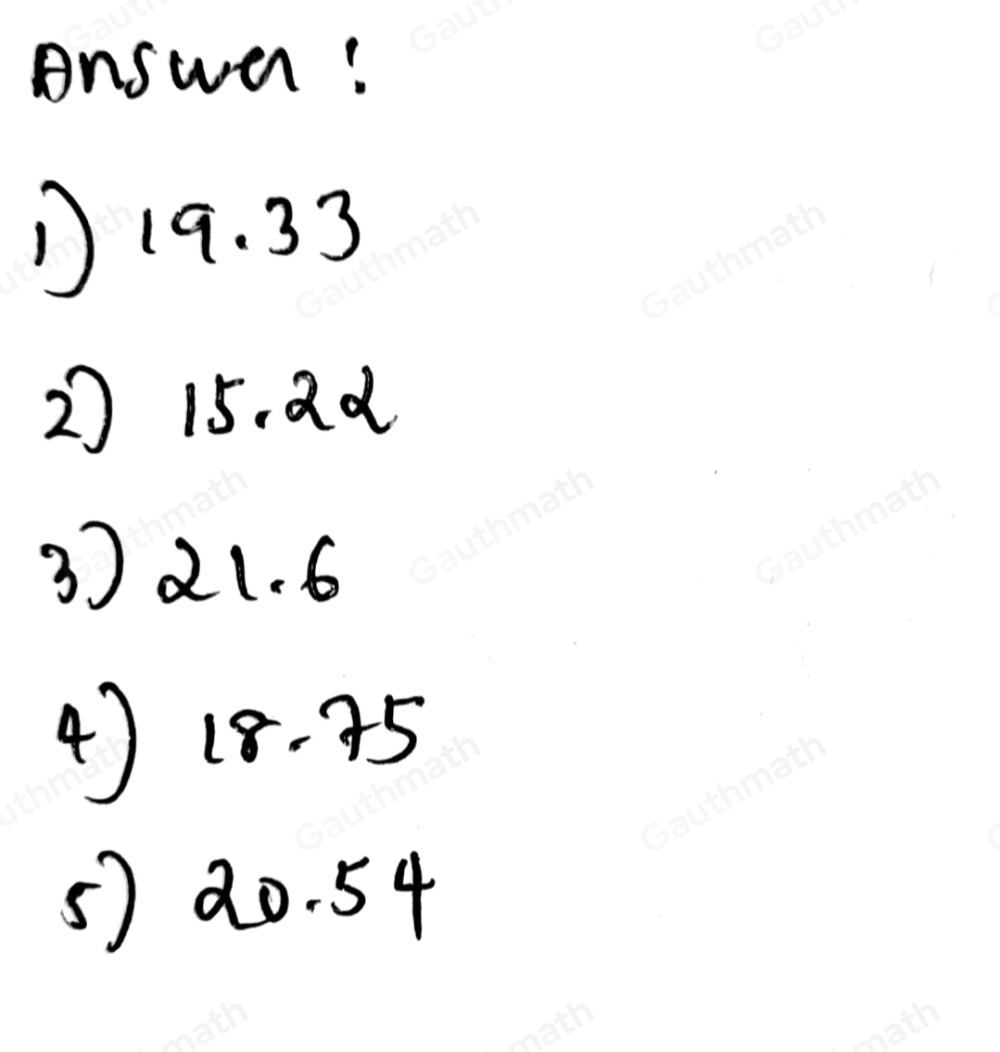 Directions: Use the given data to compute the BMI. Identify its classification and show your solution.. 1. Weight -52 kg, Height -1.64 m 2. Weight -36kg, Height -1.58 m 3. Weight -64kg, Height -1.72 m 4. Weight -48kg y, Height -1.60 m 5.Weight -54kg y, Height -1 68 m