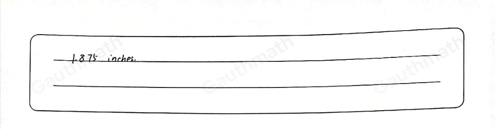 Two rectangles are in proportion. The bigger rectangle has a base of 8 inches and height of 3 inches. If the smaller rectangle has a base of 5 inches, what is its height?