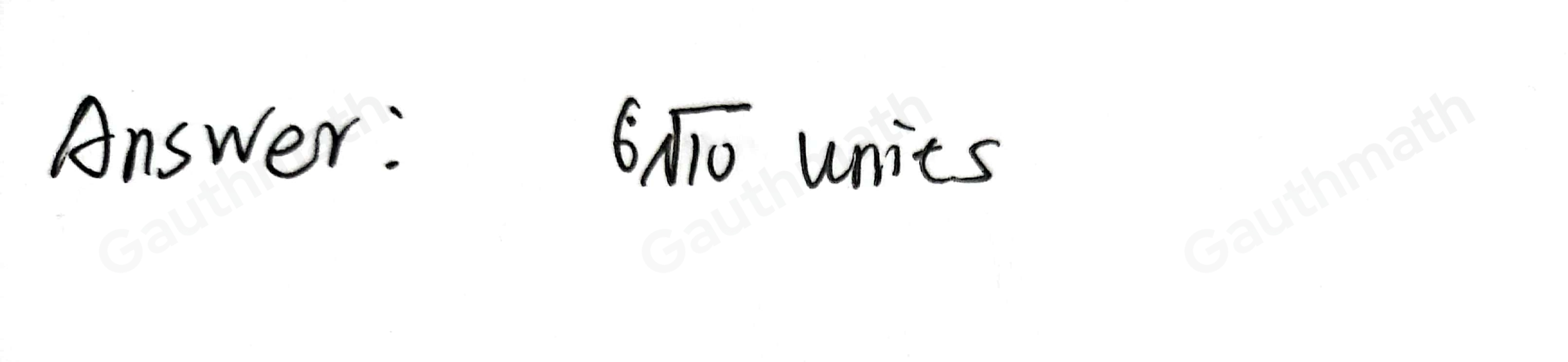 In the diagram, ZY=WX=2 square root of 10 . What is the perimeter Ⓝf rectangle WXYZ? square root of 10 units 2 square root of 10 units 6 square root of 10 units 8 square root of 10 units x -2