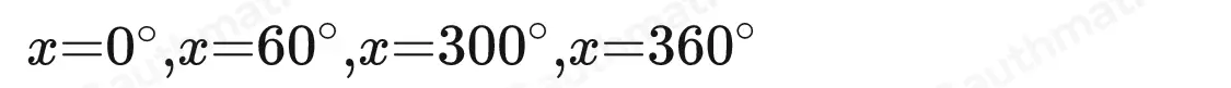 1. Tentukan himpunan penyelesaian 2sin 2x+3cos x-3=0 untuk 0 ° ≤ x ≤ 360 ° Jawab : 2sin 2x+3cos x-3=0 sin 2x=1-cos 2x 21- +3cos x-3= 2-2 . s +3cos x-3=0 -2cos 2x+3cos x-1=0 2cos 2x-3cos x+1=0 2cos x- . s cos x- . s =0 Maka : 2cos x-1=0 cos x-1=0 2cos x=... cos x=... cos x=frac 1 cos x=cos ... cos x=cos ... Kuadran I Kuadran I x=0 ° +k.360 ° x=60 ° +k . 360 ° k=0to x=0 ° + . s 360 ° =... k = 0to x=60 ° +... 360° = … k=1to x=0 ° + . s .360 ° =... k=1to x=60 ° + . s . 360 ° =... Kuadran IV Kuadran IV x=-0 ° +k.360 ° x=-60 ° +k . 360 ° k=0to x=-0 ° +...66 ° = .. k=0to x=-60 ° + . s . 360 ° =... k=1to x=-0 ° +...66 ° = k=1to x=-60 ° + . s . 360 ° =... Himpunan penyelesaian .. ,… ,-. , …